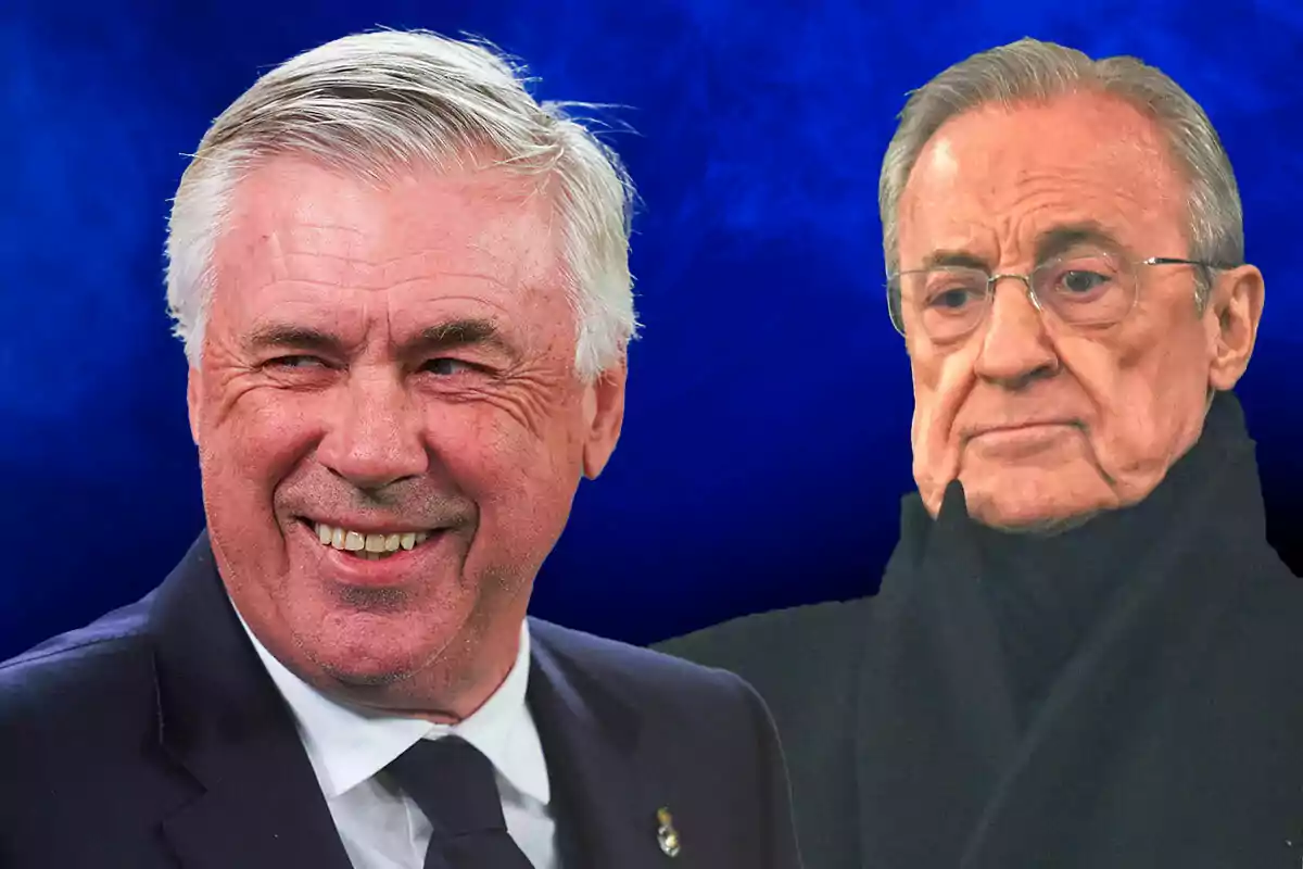 Carlo Ancelotti on the sidelines at Real Madrid