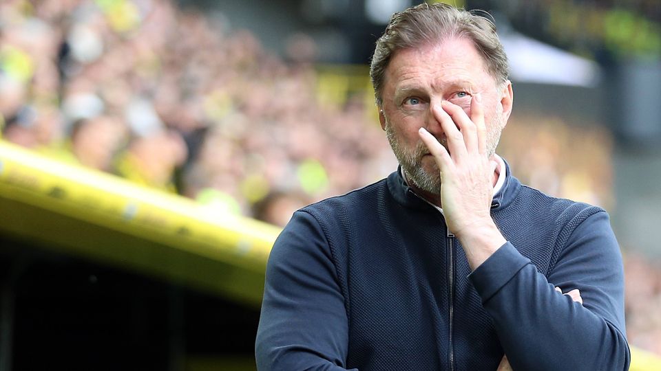Ralph Hasenhüttl bei einem Spiel des VfL Wolfsburg