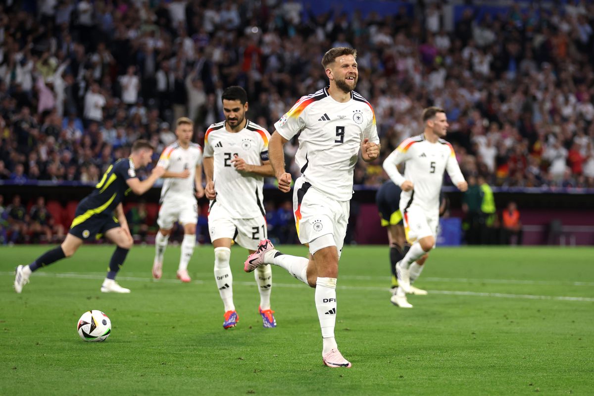 Spielszene aus der Nations League, deutsche Nationalmannschaft 2025