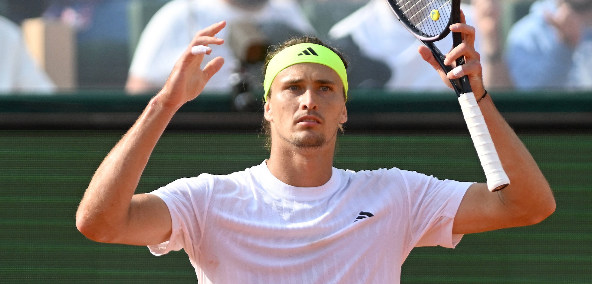 Zverev im Einsatz beim Tennis Rom 2025