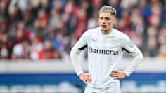 Spielszene U19 Bundesliga im Halbfinale Leverkusen vs. Bayern