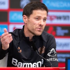 Xabi Alonso bei seinem letzten Spiel für Bayer Leverkusen