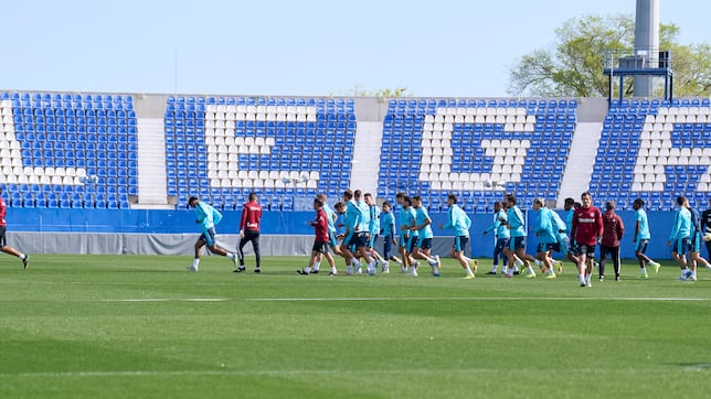 Imagen del partido leganés – espanyol en Butarque