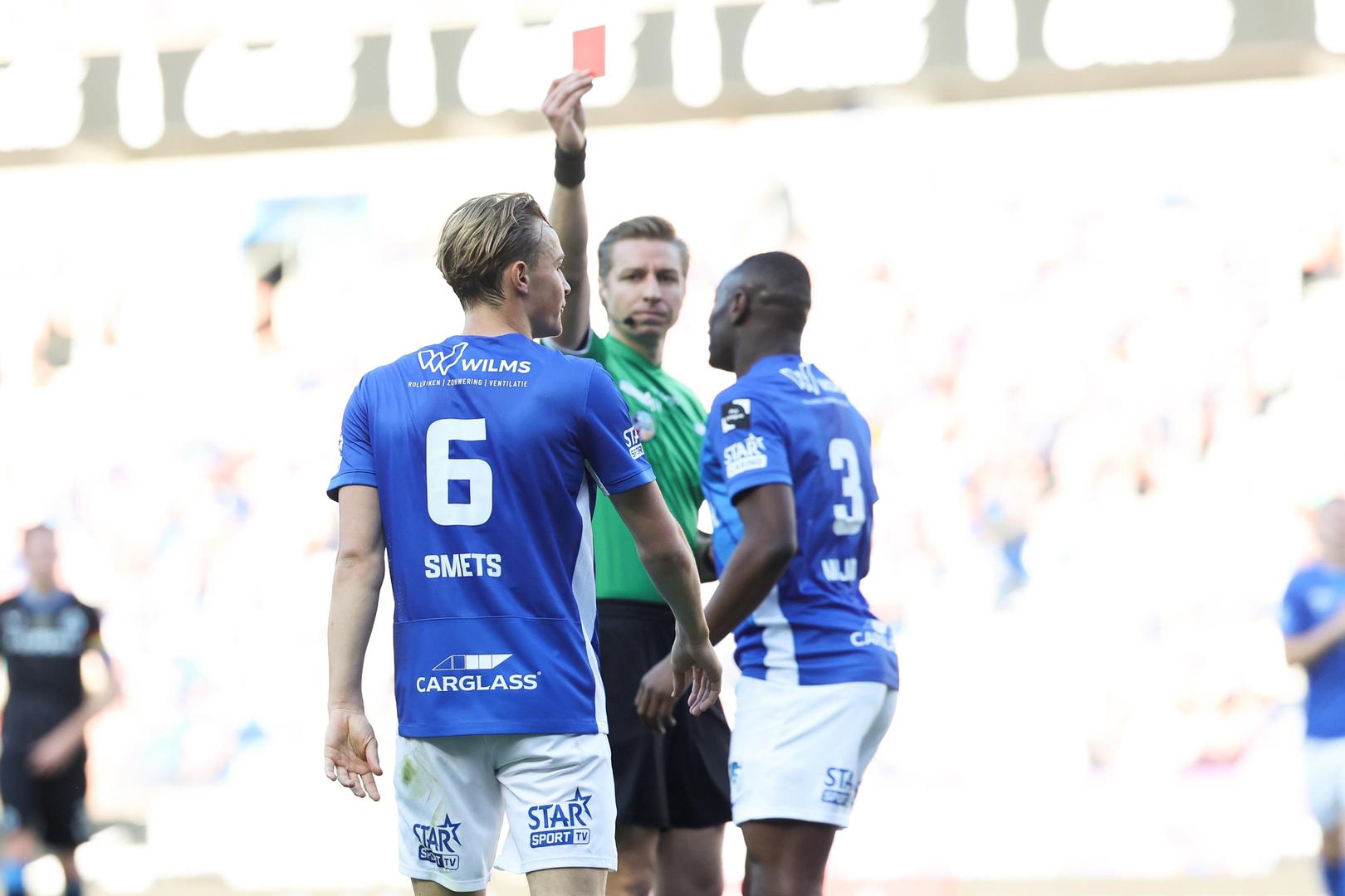 Spielszene KRC Genk – FC Brügge, Titelrennen der Jupiler Pro League