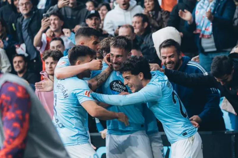 لقطة من مباراة سلتا فيغو ضد إشبيلية في الدوري الإسباني