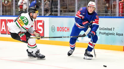 Jubel auf dem Eis: Team Kanada nach einem Torerfolg bei der IIHF WM