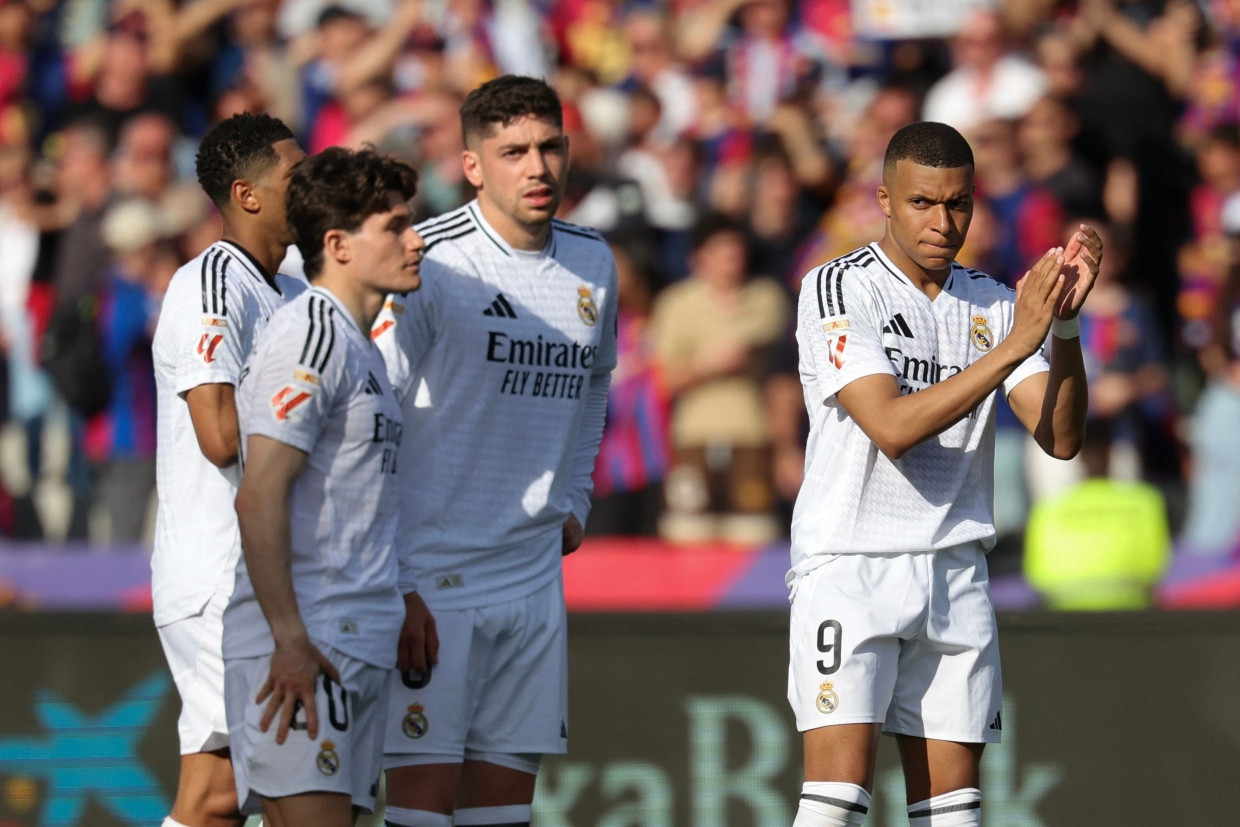 Spielszene Barca Real Clásico