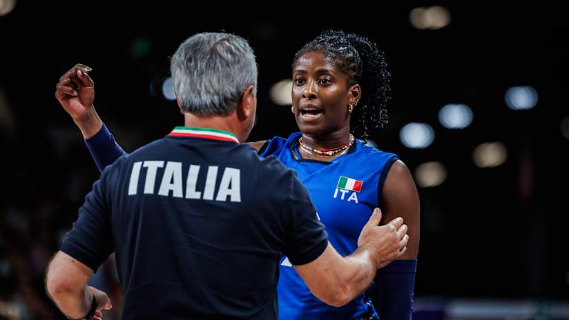 Italien und Deutschland in der Volleyball Nations League