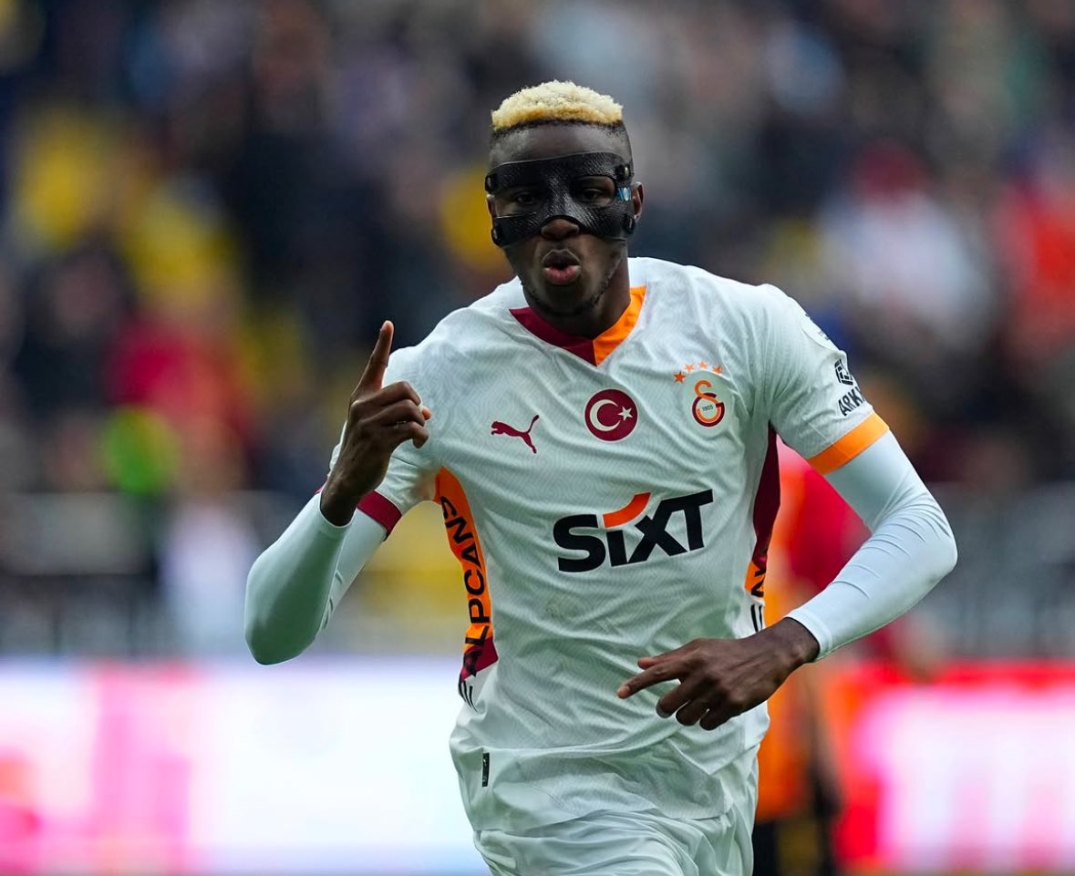 Osimhen in action for Galatasaray