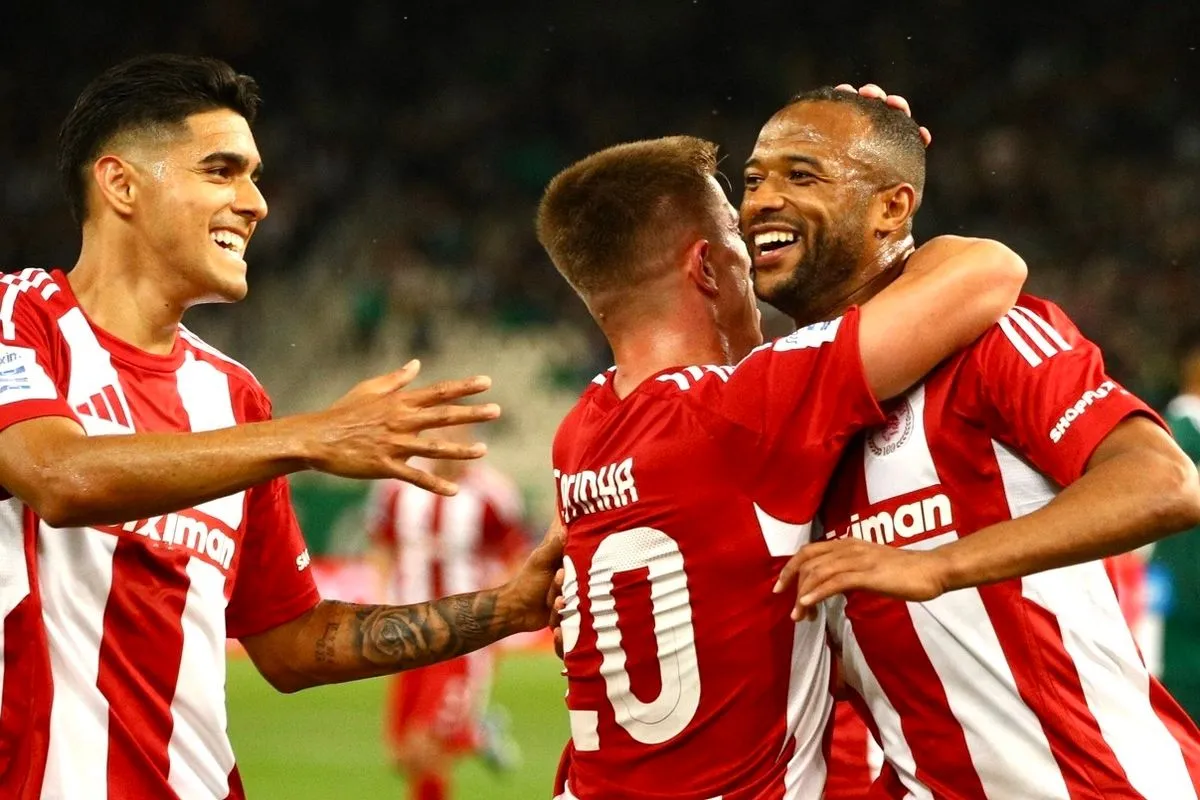 Στιγμιότυπο από το ντέρμπι panathinaikos – olympiakos στο ΟΑΚΑ