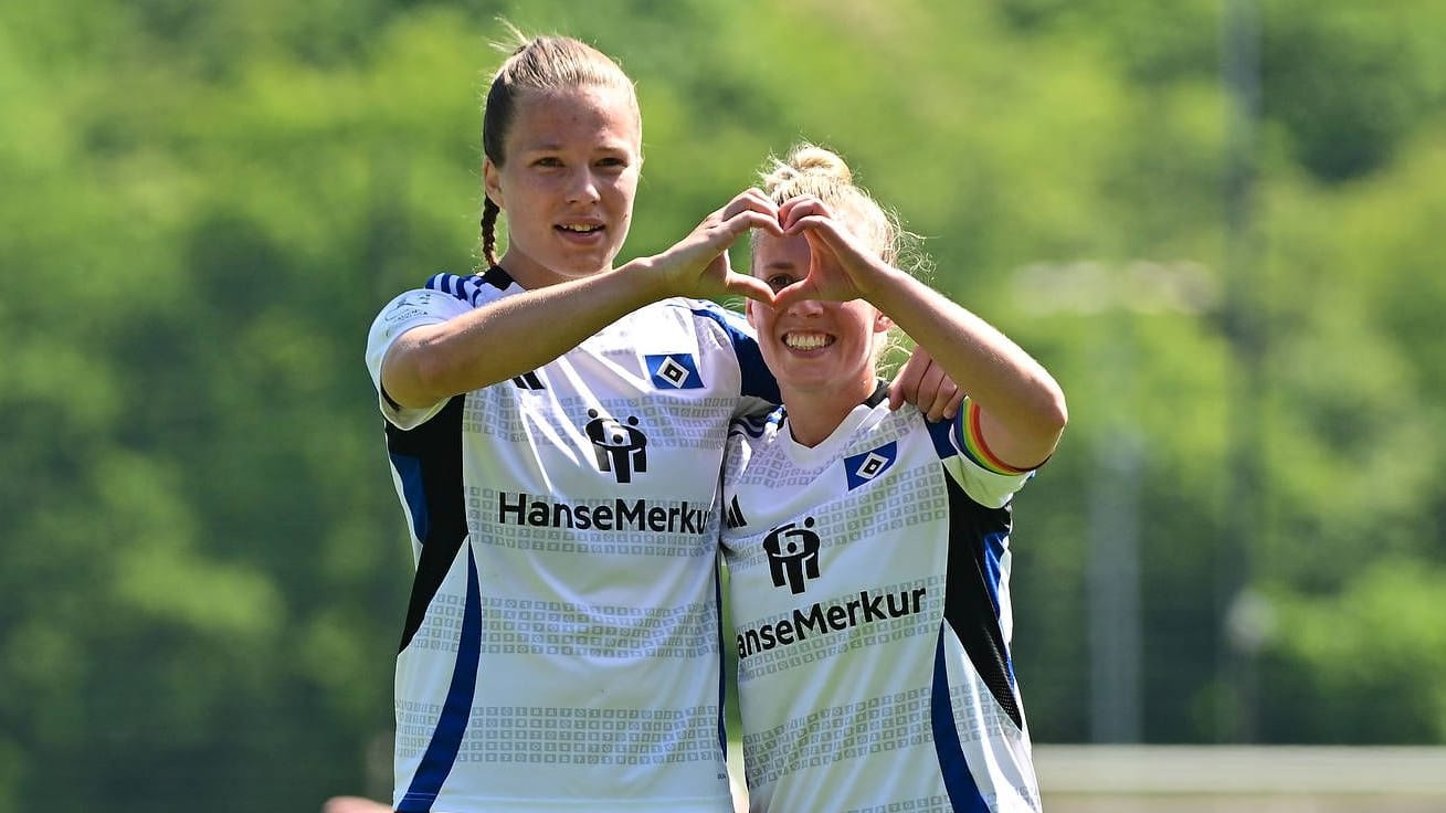 HSV Frauen heute beim Bundesliga-Aufstieg – Fans und Spielerinnen feiern im Volksparkstadion