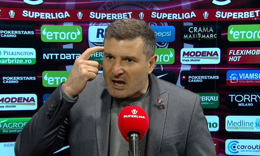 Scenă din derby-ul Petrolul - Oțelul în Superliga