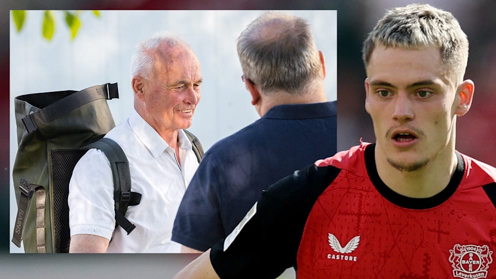 Wirtz Florian beim Aufwärmen für Bayer Leverkusen