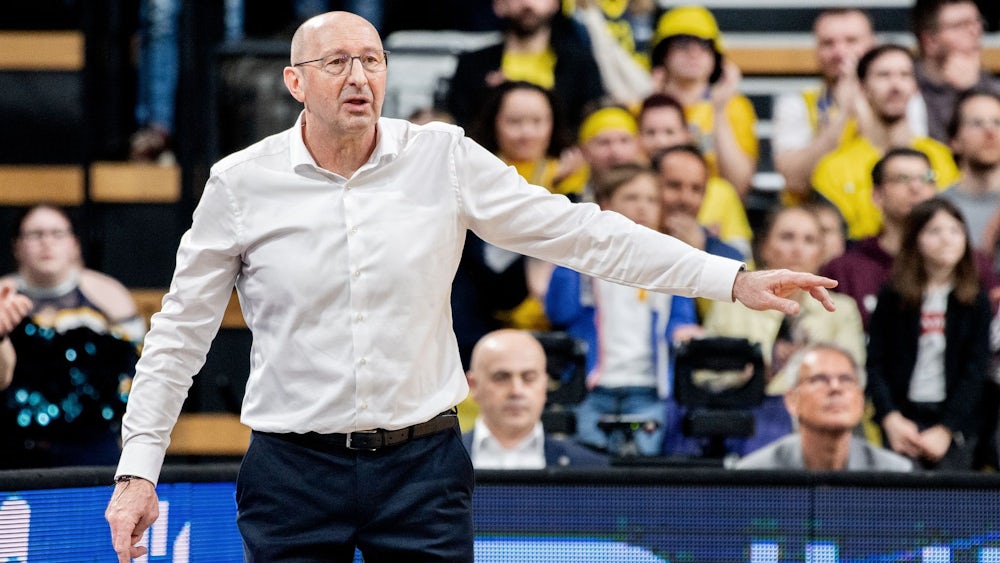 EWE Baskets feiern den Einzug in die Playoffs