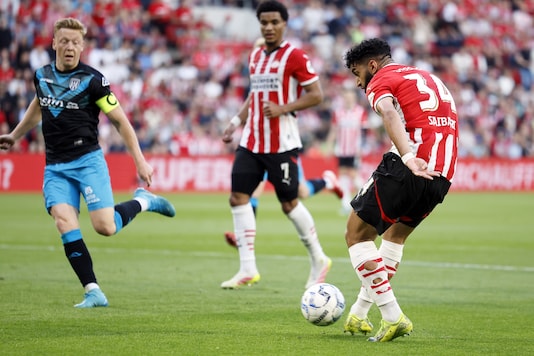 PSV-Spielszene gegen Heracles in der Eredivisie