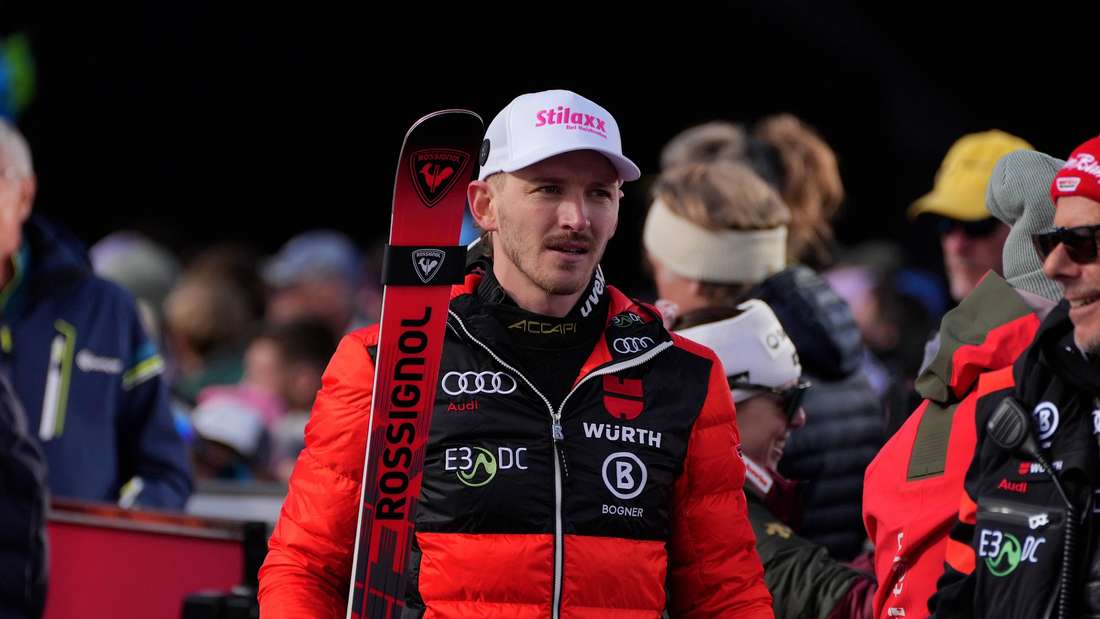 Linus Straßer bei einem Slalomrennen