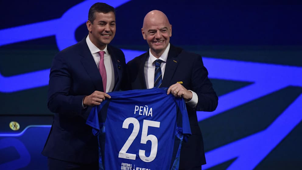 FIFA-Boss Infantino auf dem FIFA-Kongress