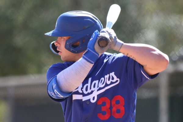 Will Smith in action for the Los Angeles Dodgers