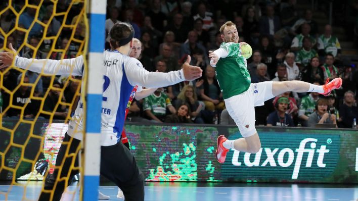 Füchse Berlin im HBL-Spiel gegen Eisenach