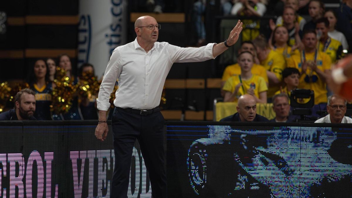 EWE Baskets Oldenburg bei einem Heimspiel