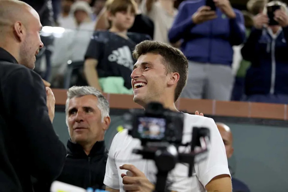 Luca Nardi beim ATP-Challenger in Turin