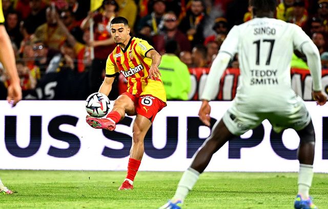 Monaco en difficulté lors du match contre Lens