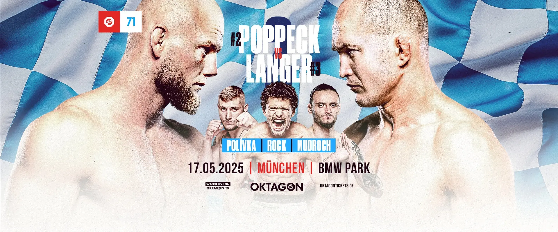 Alexander Poppeck im Oktagon MMA