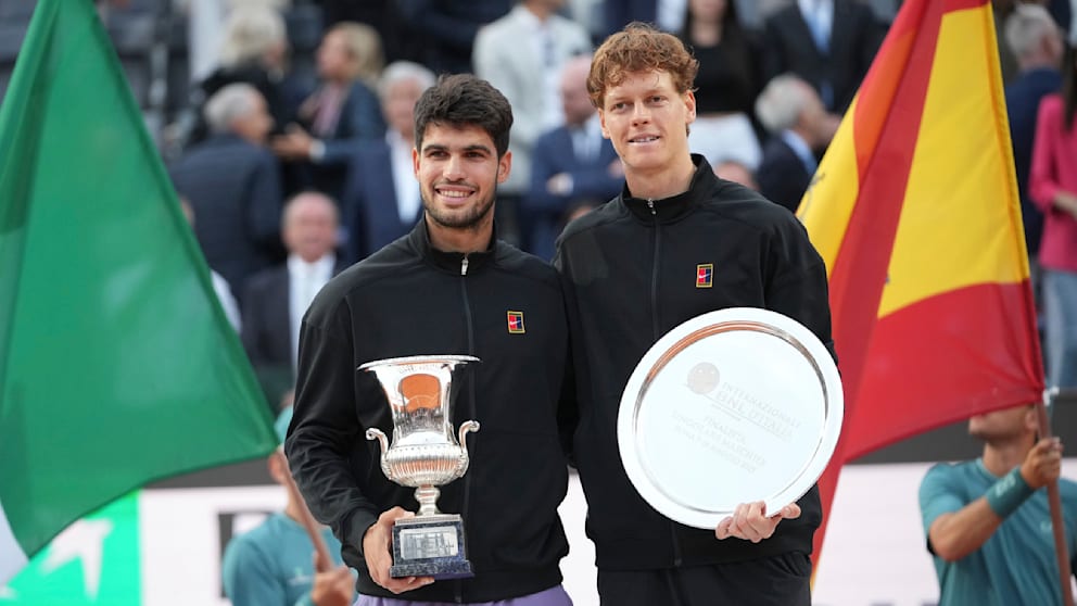 Carlos Alcaraz holt Titel im ATP-Finale Rom – Tennis live Emotionen