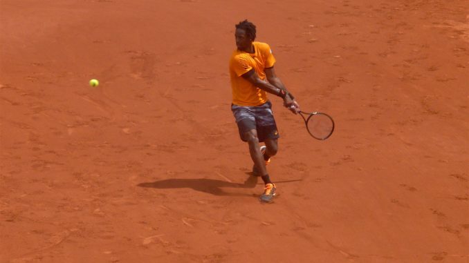 Monfils fokussiert beim Hamburg Open 2025