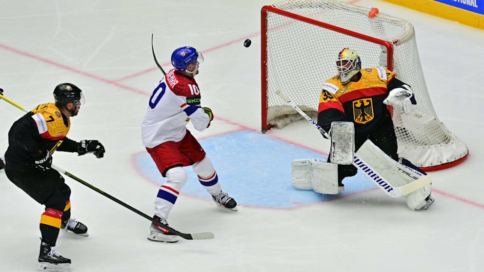 Nikolaj Ehlers im Einsatz bei der Eishockey-Weltmeisterschaft 2025