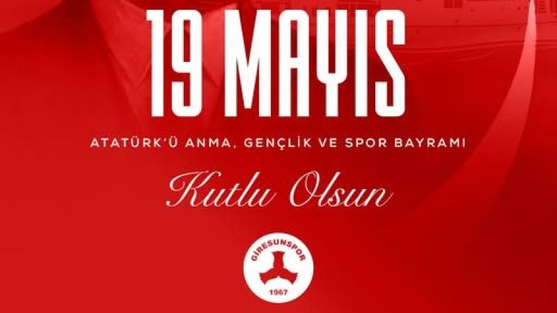 19 mayıs Atatürk'ü Anma, Gençlik ve Spor Bayramı kutlaması