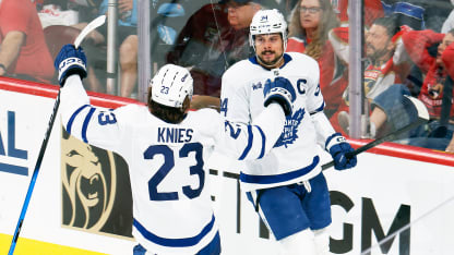 Maple Leafs – Panthers: Playoff action shot
