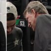Edmonton Oilers celebrate during the NHL playoffs