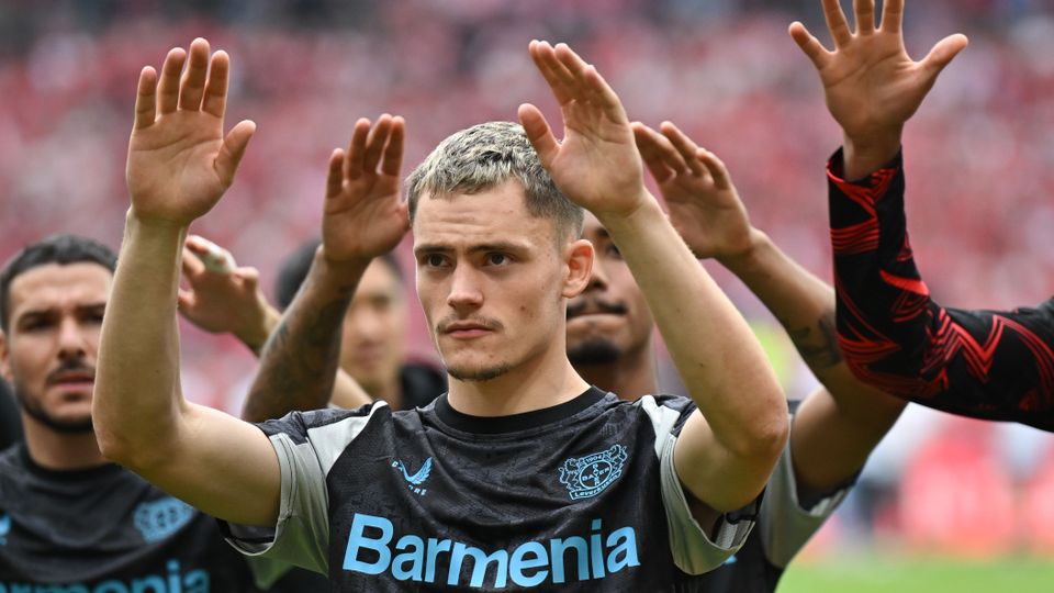 Florian Wirtz im Bayer Leverkusen Trikot