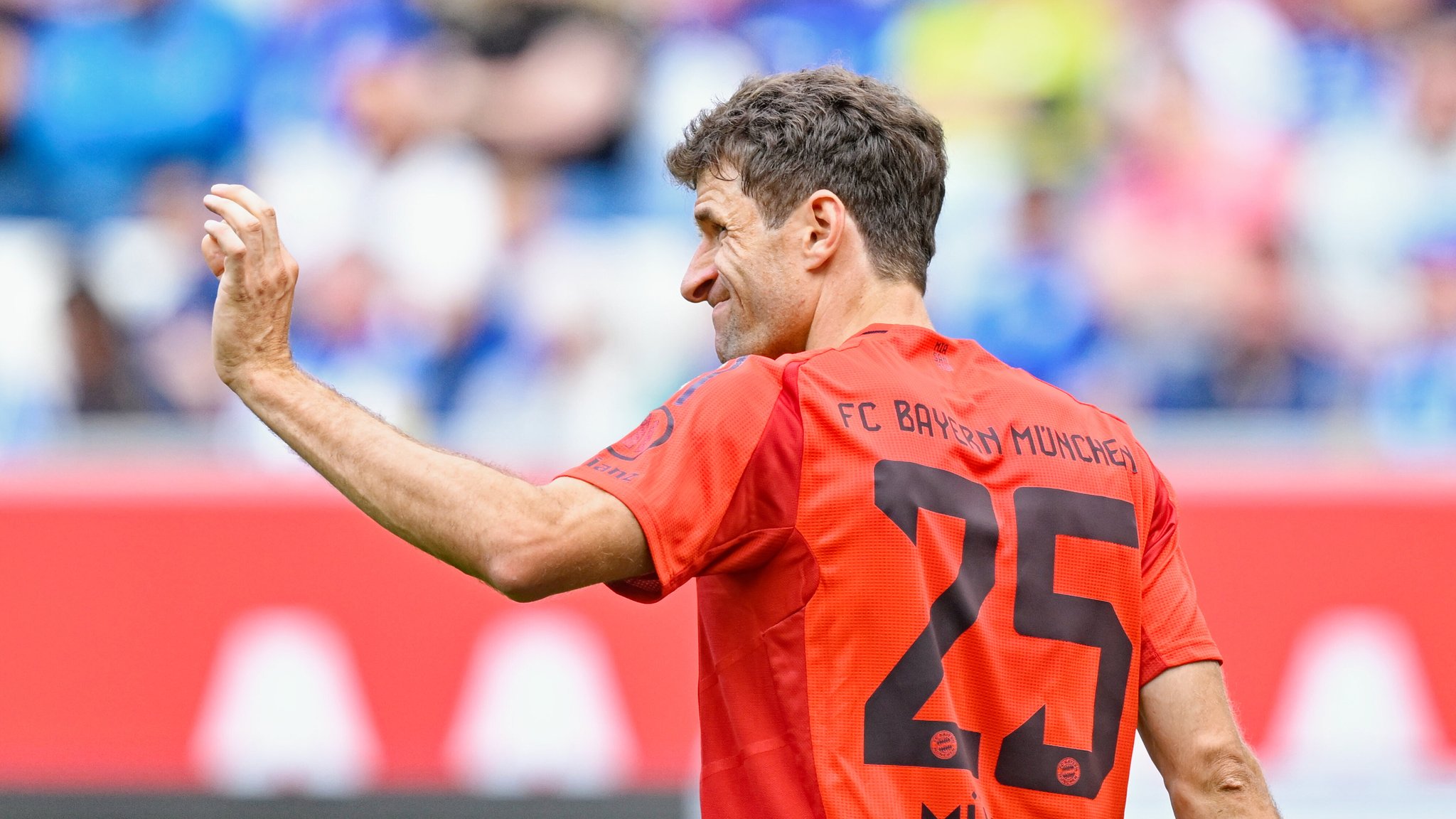 Thomas Müller verabschiedet sich vom FC Bayern